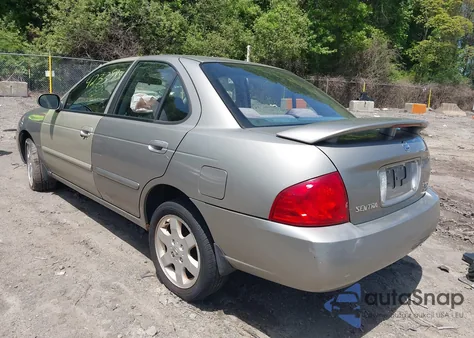 2006 Nissan Sentra 1.8S из США, поврежденный, VIN 3N1CB51D56L628074